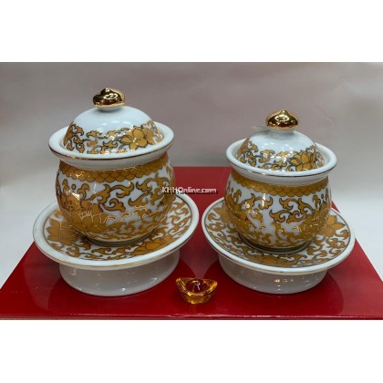 金花莲花水杯